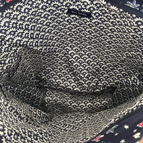 Vera Bradley holiday winter large owl tote bag - Picture 4 of 7